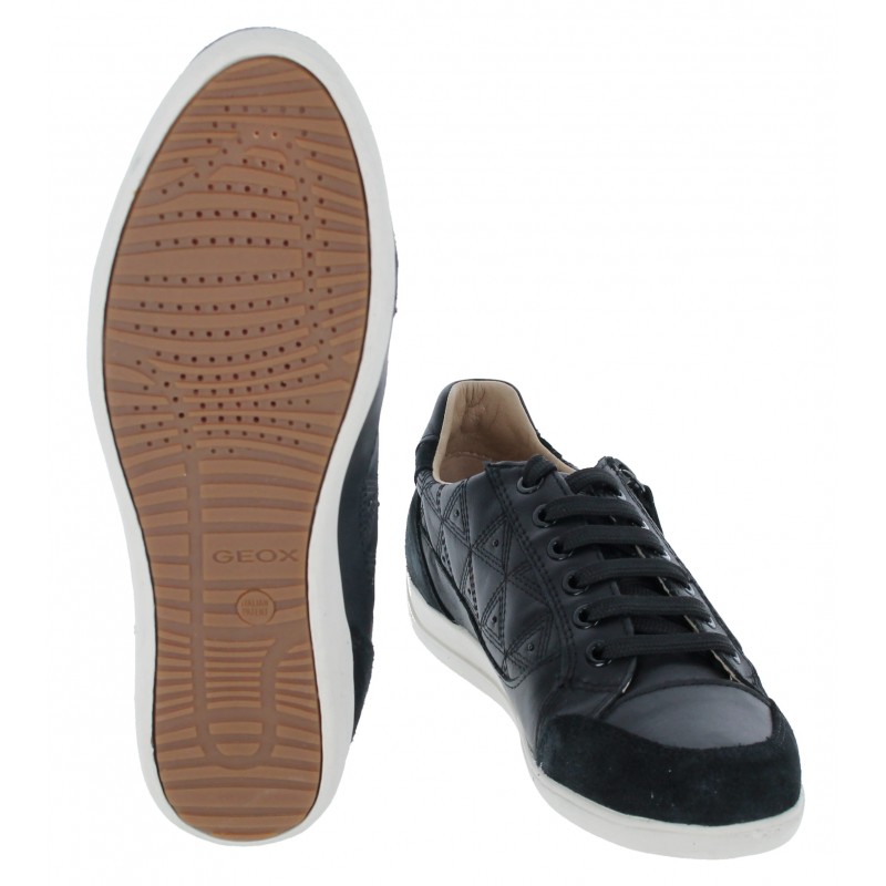 Geox Myria D026BC trainers in black leather